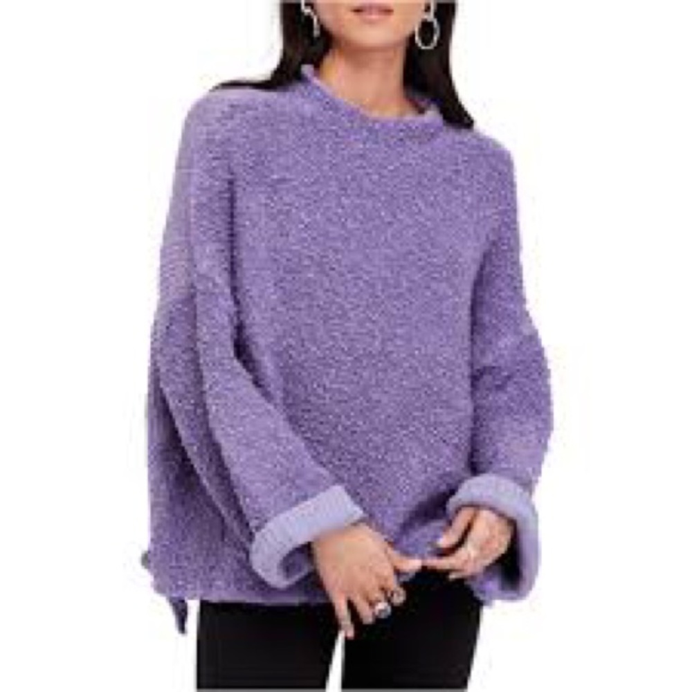 Free People Cuddle Up Pullover Sweater